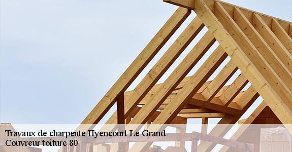 Travaux de charpente  hyencourt-le-grand-80320 Couvreur toiture 80